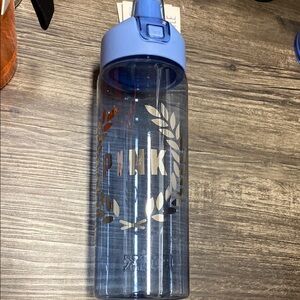 PINK Victoria's Secret Blue Water Bottle